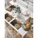 A set of napkins for setting the New Year knocks, rectangular, size 32x46 cm, 4 pcs