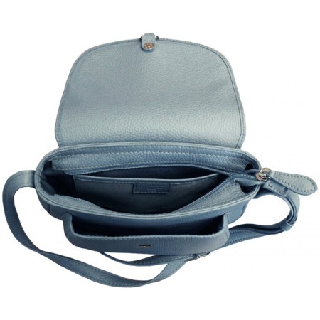 Female bag, gray-blue color, 266/23-3