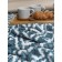 Texrepublic blanket, size 200x220 cm, turquoise color