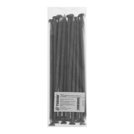 Nails of the tundra krep, construction, without coating, 6x200 mm, 1 kg-3