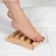 Feet massage "Drums", 19 × 13 × 4 cm, wooden, 5 rows