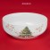 Saladnik New Year's share "Magic tree", 580 ml, 15.5 × 6 cm, porcelain, white color