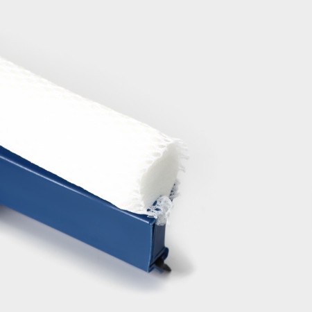 Workshop with a telescopic metal stained handle and a share of the shade, 20 × 49 (75) cm, foam rubber, blue color-4