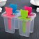 Form for ice cream shade "Bear", 13 × 11.5 × 7.5 cm, 4 cells, color mix