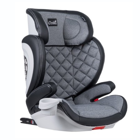 Car seats children's Costa, group 2/3 (15-36 kg), gray-black color