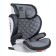 Car seats children's Costa, group 2/3 (15-36 kg), gray-black color