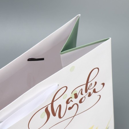 Gift package laminated, packaging, “Thank you”, 25.4 x 30.5 x 12.7 cm-5