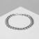 Bracelet "Chain" is light, color silver, 21 cm