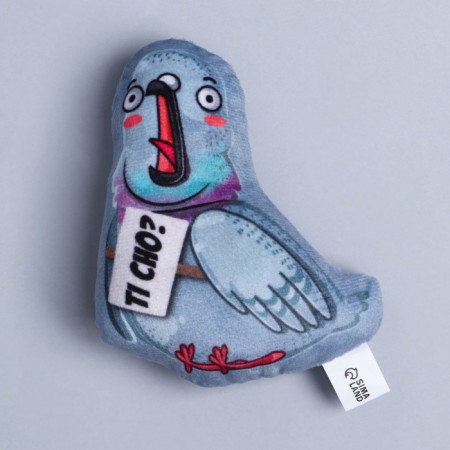 A toy for cats with mint "pigeon", 11.8 x 9.3 cm-4