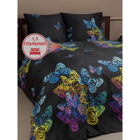 Bed linen 1.5 joint venture amore mio, size 150x210 cm, 145x215 cm, 70x70 cm - 2 pcs