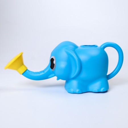 Plastic bucket for swimming and shaking heads, children's bath bucket "Elephant", 650 ml., Mix color-4