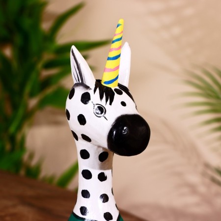 Souvenir "Unicorn" wood 25 cm-4