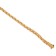 Knitting cord "Classic" without a core 100% polyester width 4mm 100m (mustard)