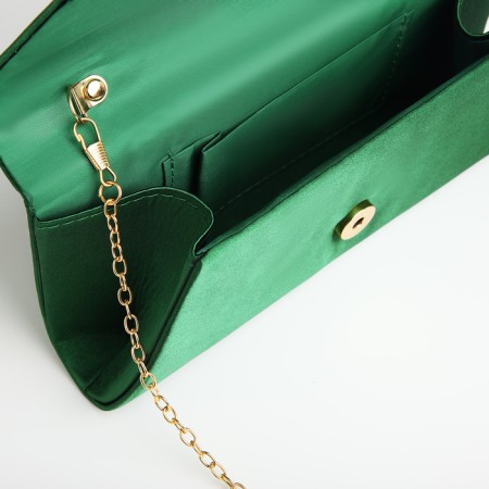 Female bag on a magnet, green color-4