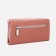 Women's wallet with lightning, pink color