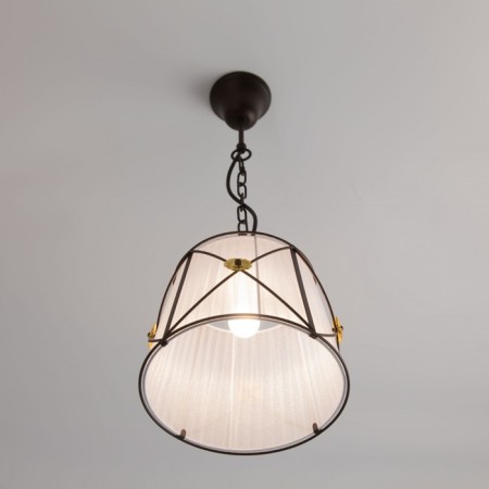Suspended Citilux “Dresden” CL409212, 28x28x40 cm, 1x100W, e27, brown color-3