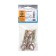 Steelrex anchor bolt, with a ring, galvanized, 8x45 mm, 3 pcs
