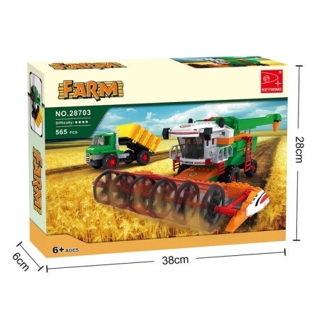 Constructor Farm "Combin and truck", 569 parts-2