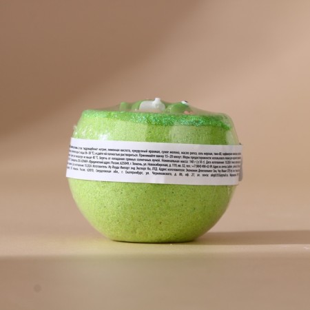 A bomb for a bath with a toy Pure happiness "Dinosaur", 130 g, New Year-4