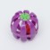 Ball for cats with a bell, purple