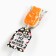 Lolling on a sushi -shaped stick “All the same for you”, 1 pcs
