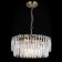 Suspended chandelier Citilux “Foundation” CL303193, 9X60W, E14, brown color
