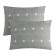Astrazione pillowcase kit "Astrazione" 50x70 cm - 2 pcs, color gray, 100% cotton, calico