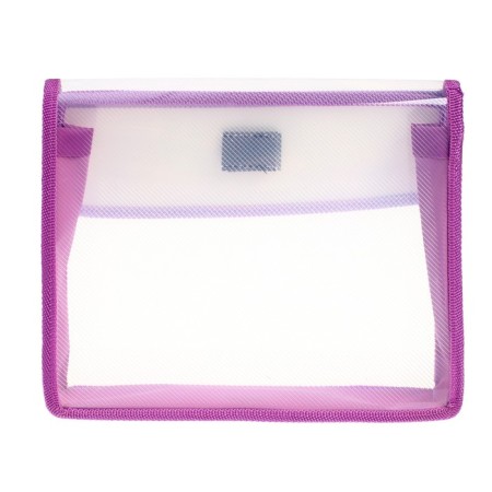 A5 notebook folder (230 x 190 x 50 mm), with Velcro valve, plastic/textiles, calligrata, "unicorn"-2