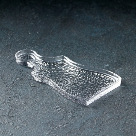 Glass Serving dish "Fles", 18 × 8.8 cm