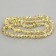 Glass beads, set 72 pcs., Size 1 pc. - 8 mm, gold color