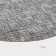 Serving napkin on the table “DI”, d = 38 cm, dark gray color
