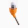 Drill for rodents, 80 ml, fastening-spring, and two interchangeable filters, orange