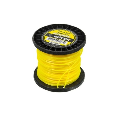 Huter trimmer fishing line, star section, d = 2.4 mm, 100 m-1