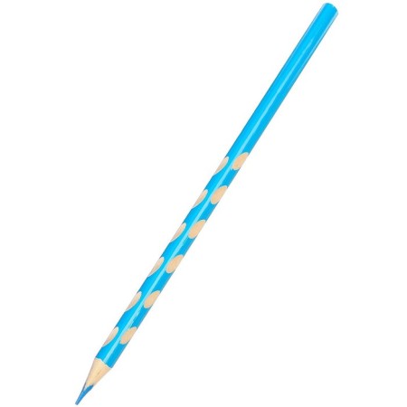 Colored pencils, 12 colors, trihedral, blue tractor-4