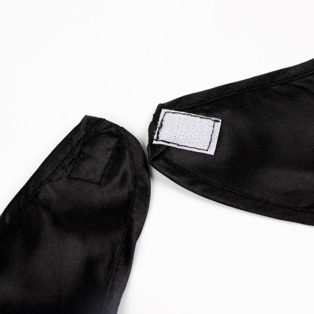Carnival set "Cube-Mir" raincoat and mask, black-10