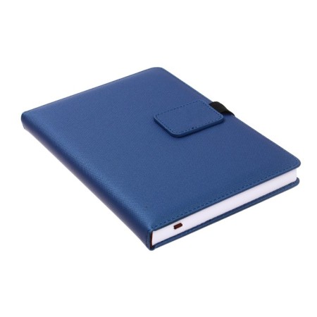 The diary is low, PVC cover, A5 format, 140 l, cell, with a strap, mix-3
