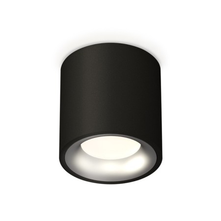 Ambrella Light overhead lamp, XS7532023, MR16 GU5.3 LED 10 watts, black sand, chrome matte