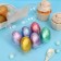 Easter boxing box with milk chocolate eggs, 120 g
