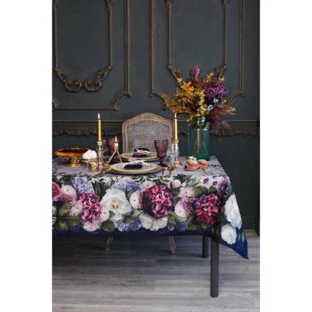 Set of table "Ethel" Flower Study, tablecloth 180x150 cm, napkins 40x40 cm-8 pcs, 100% cotton-9