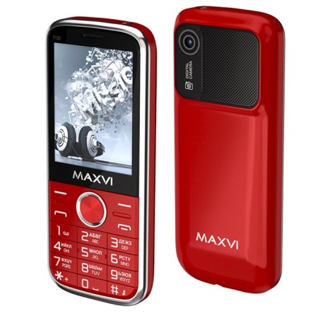 Смартфон MAXVI P30 Red-2