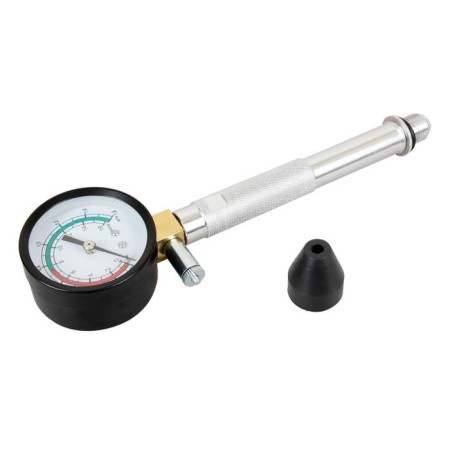 Kraft KT831014, 16 atm compressometer, threaded, for gasoline engines-1