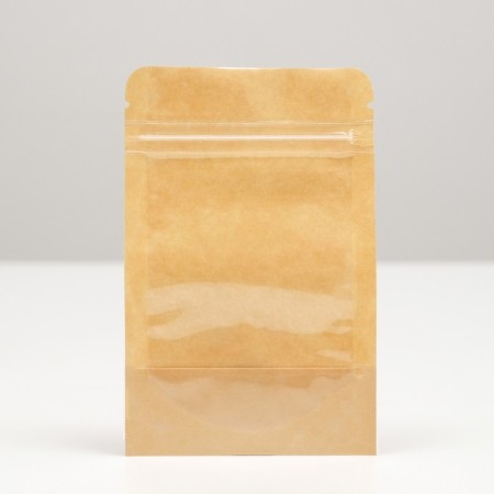 Zip-Lock package Crafts with a transparent wall 9 x 14 + 3 cm-2