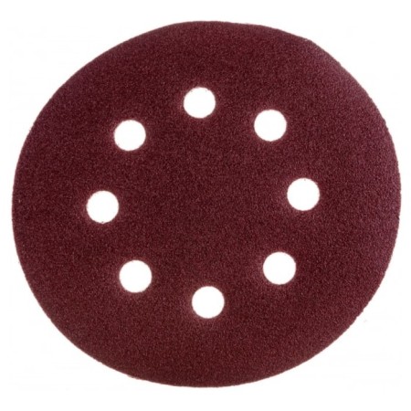 Circle of abrasive grinding bison 35350-125-120, perforated, P120, 125 mm, 5 pcs.-4