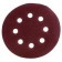 Circle of abrasive grinding bison 35350-125-120, perforated, P120, 125 mm, 5 pcs.