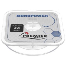 Premier Fishing Monopower Ice, diameter 0.14 mm, test 2.2 kg, 30 m, nylon, transparent