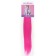 SIM-BRAIDS Kanecalon is monophonic, corrugated, 65 cm, 90 gr, pink color (#1855)