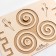 Puzzle interhemispheric board Large "Spirals Curls"