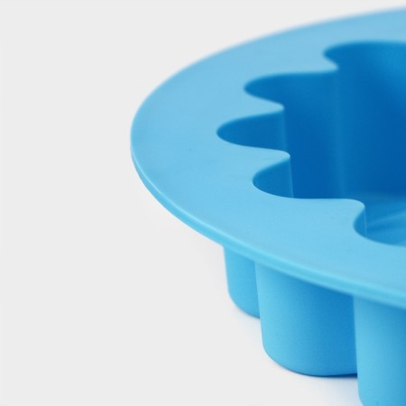 Baking shape of the share of “gerbera”, silicone, d = 23 cm (internal d = 19 cm), mix color-4