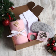 Новый год. Символ года. Змея. Набор подарочный "Роскошного Нового года" плед и акс