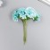 Flowers for decorating "Astra azure" 1 bouquet = 6 colors 10 cm
